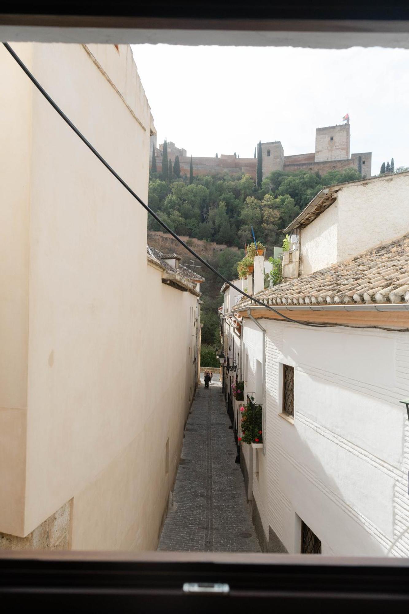 Apartamento Duplex Con Vista A La Alhambra Granada Dış mekan fotoğraf