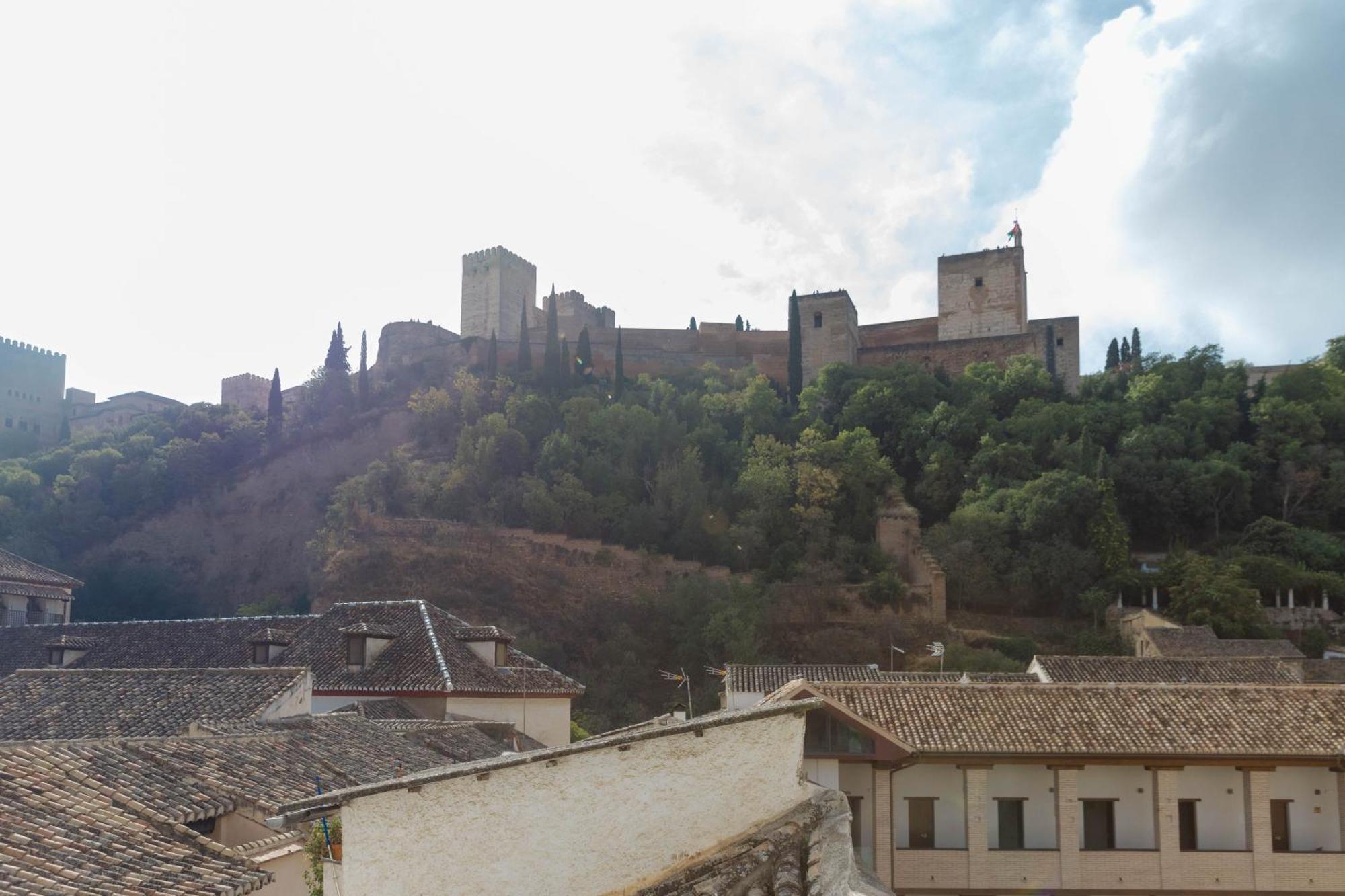 Apartamento Duplex Con Vista A La Alhambra Granada Dış mekan fotoğraf